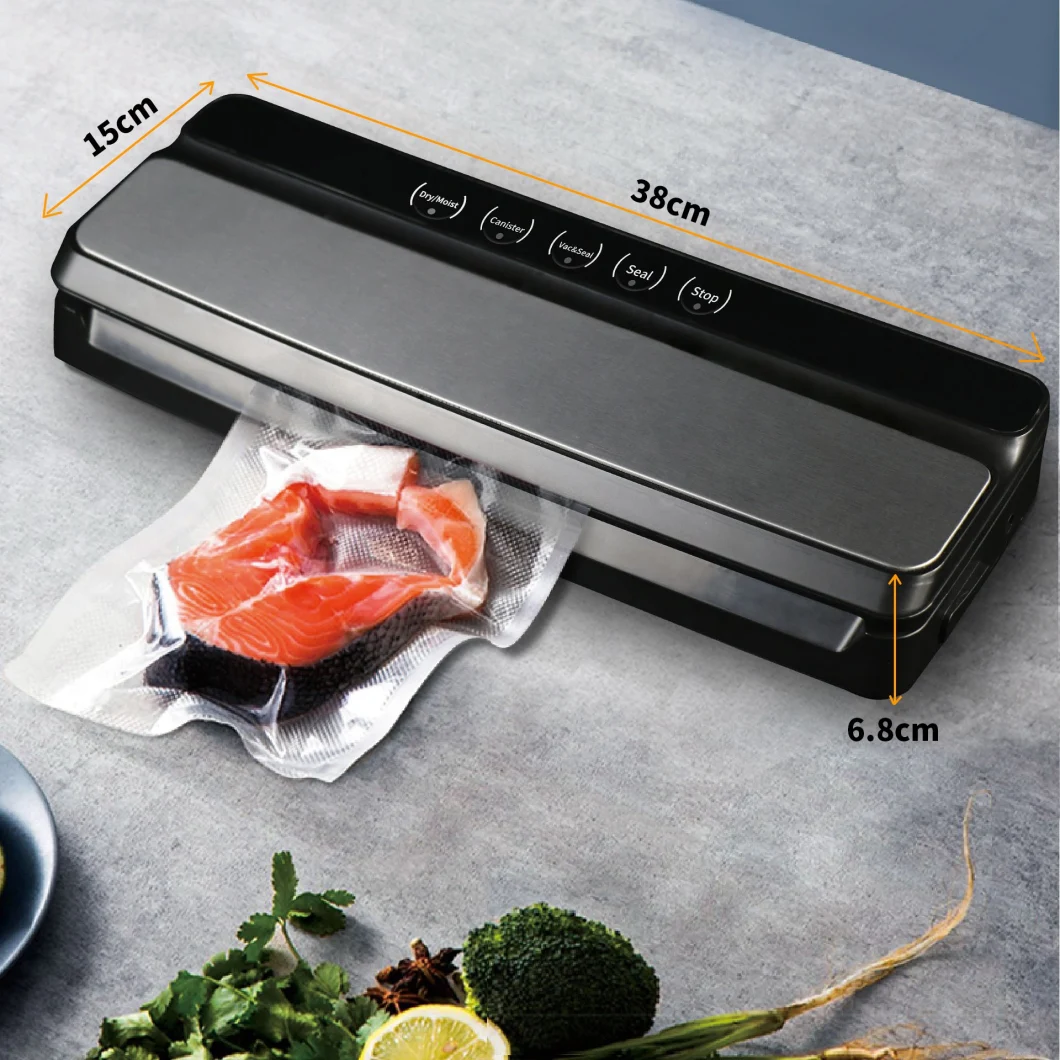 Ootd Home Use High Quality Packing Machine Household Wet and Dry Food Saver High Accuracy Vacuum Sealer