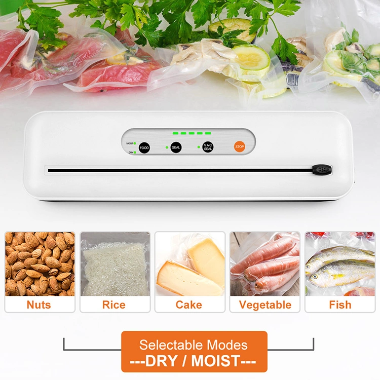 Portable Food Packing Machine with Vacuum Sealer Bags