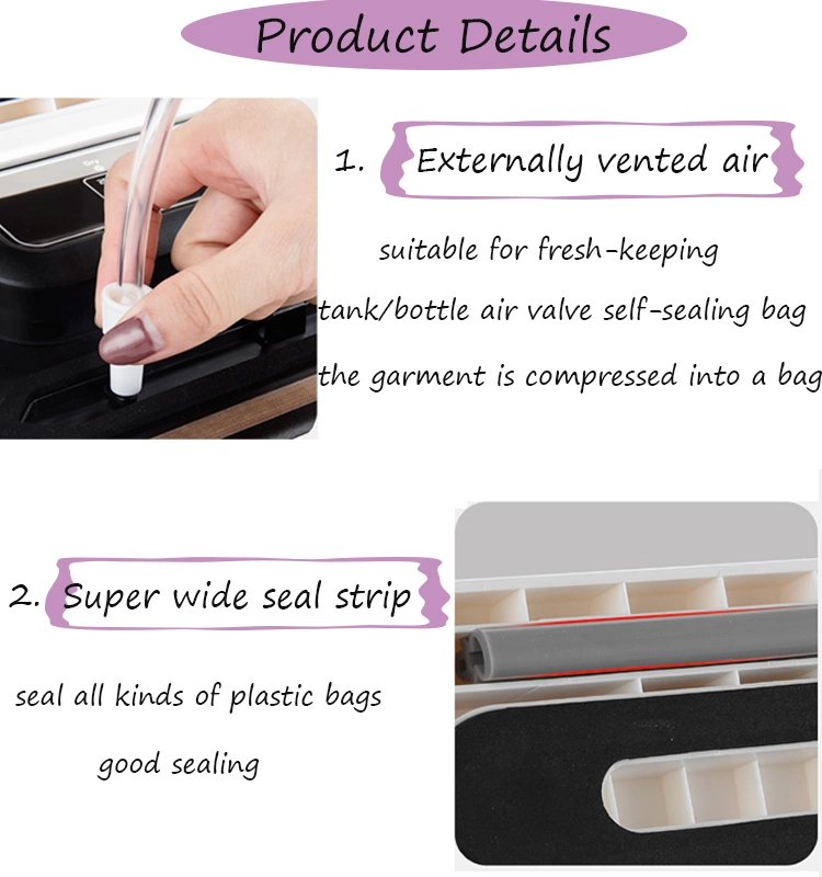 Vacuum Bag Sealer Small Automatic Portable Food Vacuum Sealer