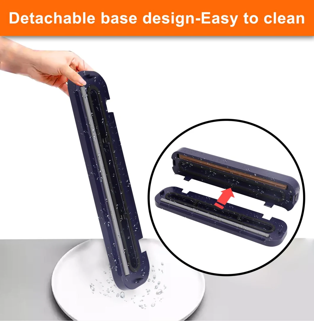 Portable Vacuum Sealer BPA Free Vacuum Bags for Food Packaging Sous Vide Cooking and Vacuum Food Saver