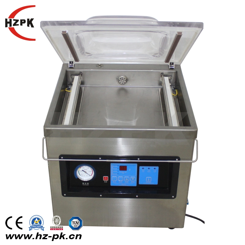 Dz-400t Tea Bag Food Vegetable Dry Fish Mini Desktop Vacuum Sealing Machine Price